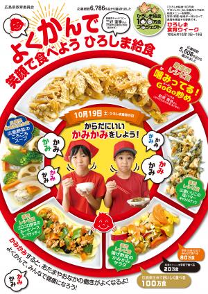 ひろしま給食チラシの表面