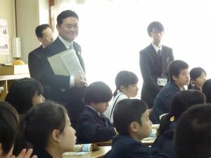 日比崎小学校訪問