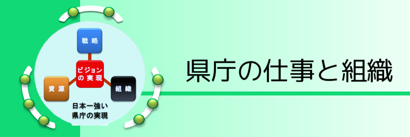 県庁の仕事と組織