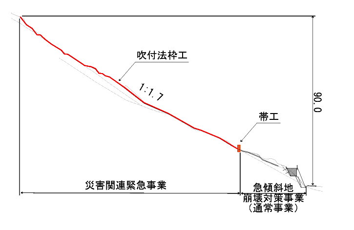 横断図