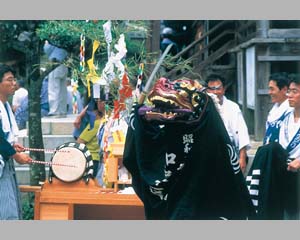 稲生神社ぎおん祭のおどり