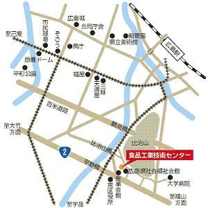 食品工業技術センターの地図