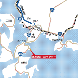 水産海洋技術センターの地図