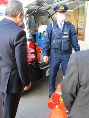 安芸高田警察署・北駐在所視察