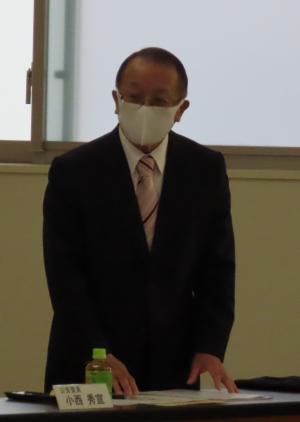 佐伯警察署協議会・小西委員挨拶