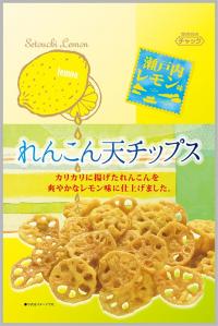 れんこん天レモン味パッケージ表面