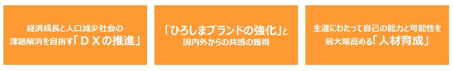 施策を貫く３つの視点