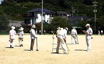 しまなみ活動写真：ゲートボール