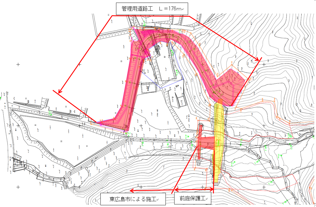 本頭川隣　平面図