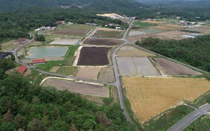 大規模農業団地の整備