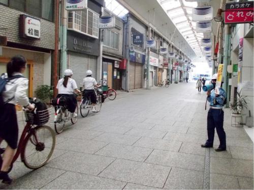 尾道警察署自転車交通安全指導１