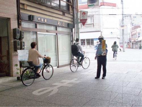 尾道警察署自転車交通安全指導２