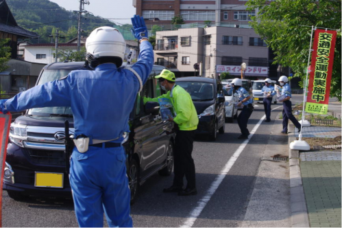 尾道警察署街頭指導声かけ