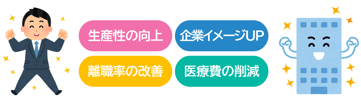 健康経営に取り組むメリット