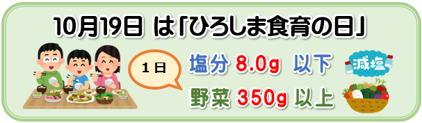 ひろしま食育の日