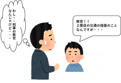 教官の顔と名前が覚えられない