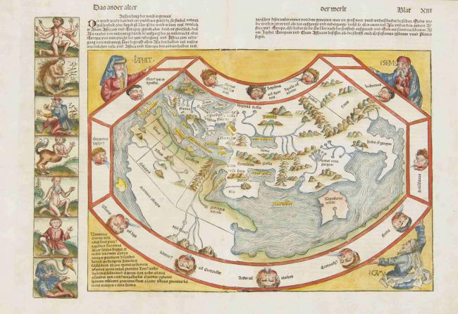 プトレマイオス世界図