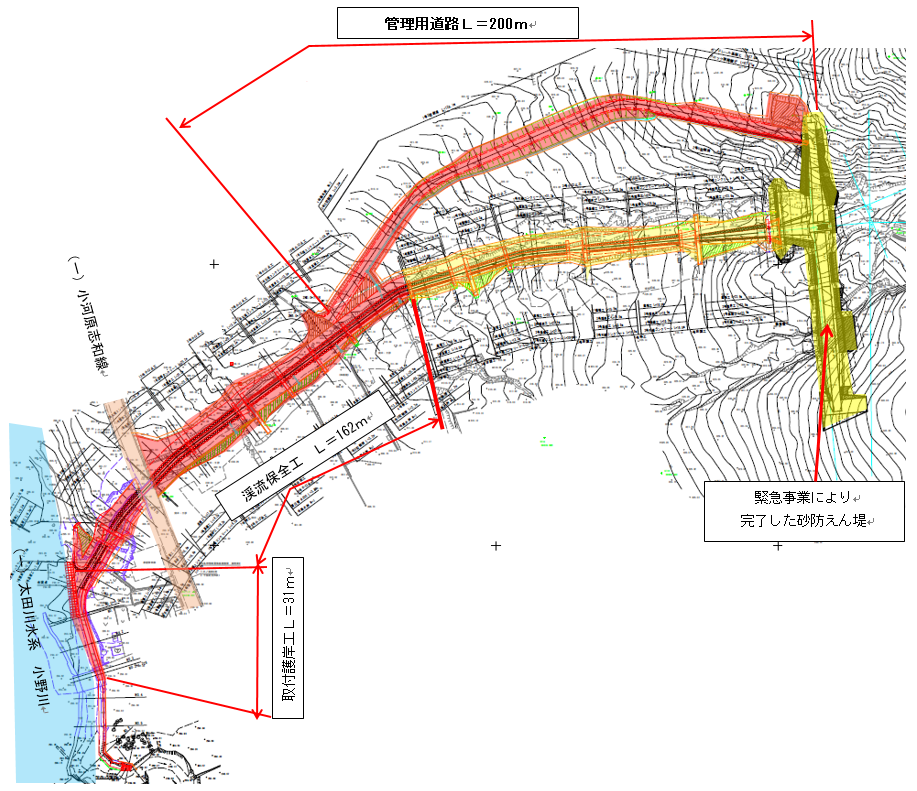 小野川左3　R4年度平面図