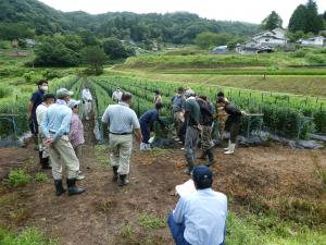 防除資材実演会