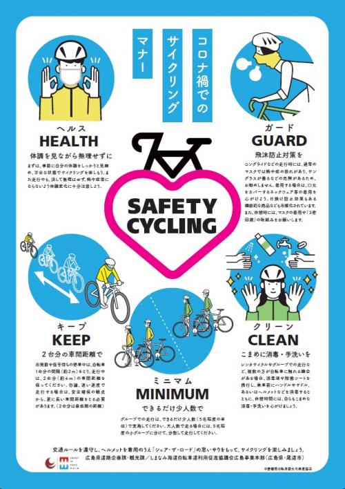 サイクリングマナー啓発ポスター