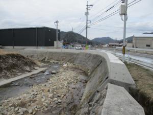 出原川改良区間②