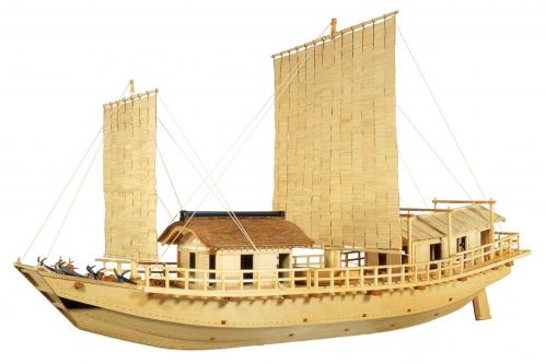 遣明船模型の画像