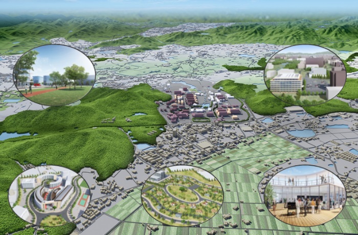 東広島市次世代学園都市構想イメージ