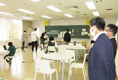 学校等訪問の様子