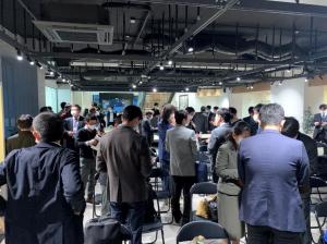 商工労働局交流会　写真