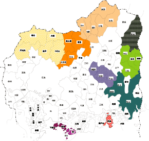 広域営農団地整備計画のイメージ図