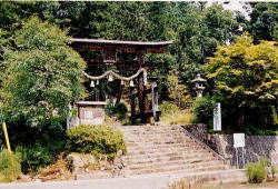 国貞山神社入口の写真