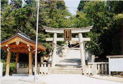 榊山八幡神社入口の写真