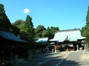 榊山八幡神社境内の写真