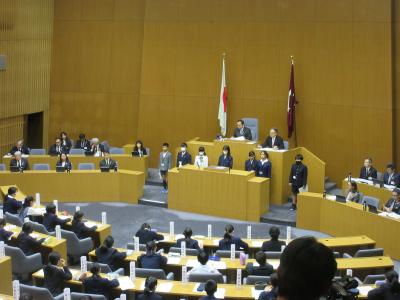 模擬県議会１
