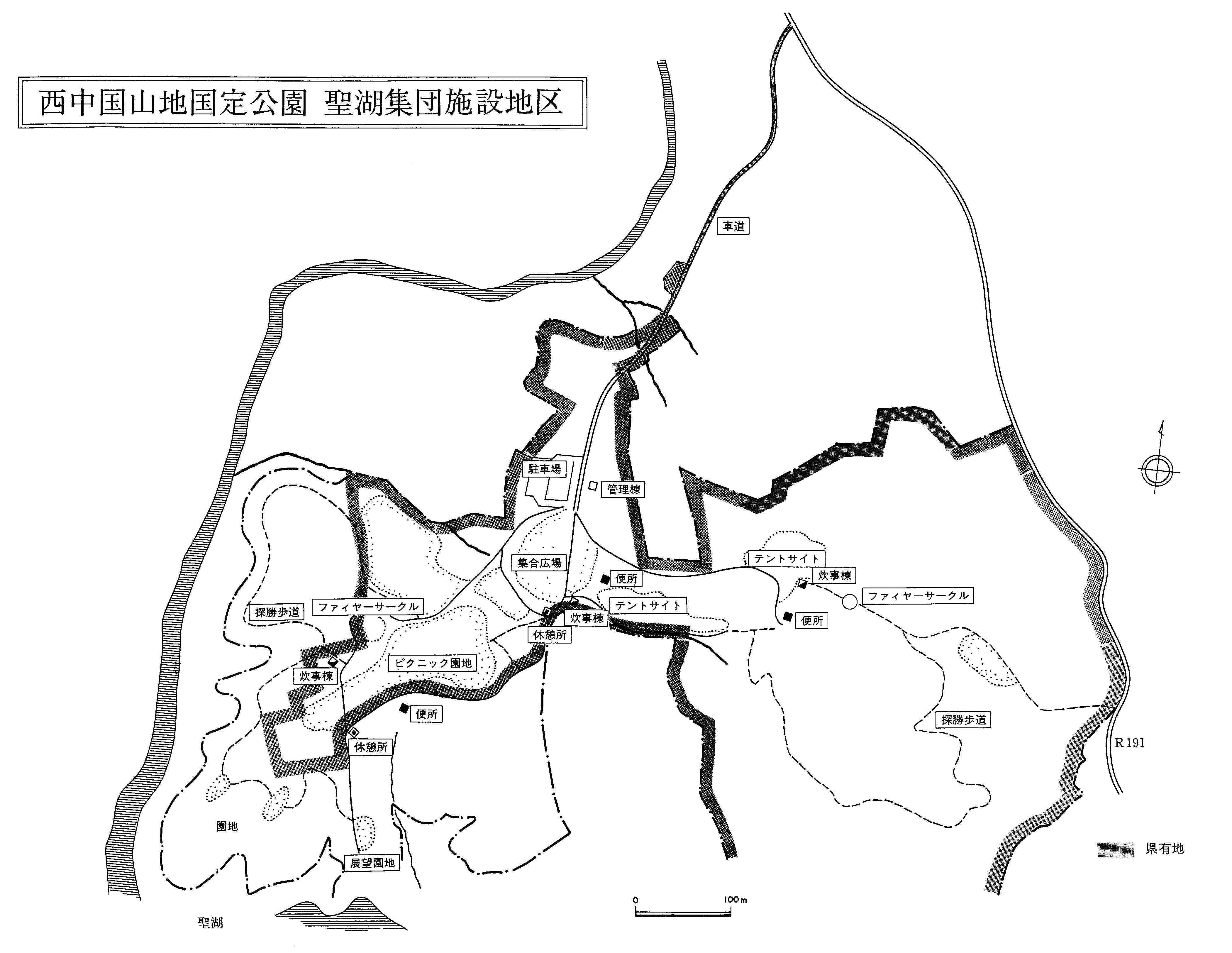 聖湖　位置図