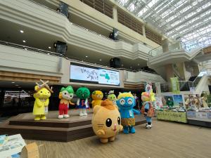 ９県のご当地キャラクター大集合