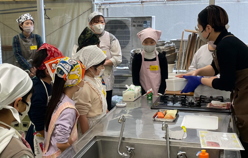 公民館でのエコ料理教室
