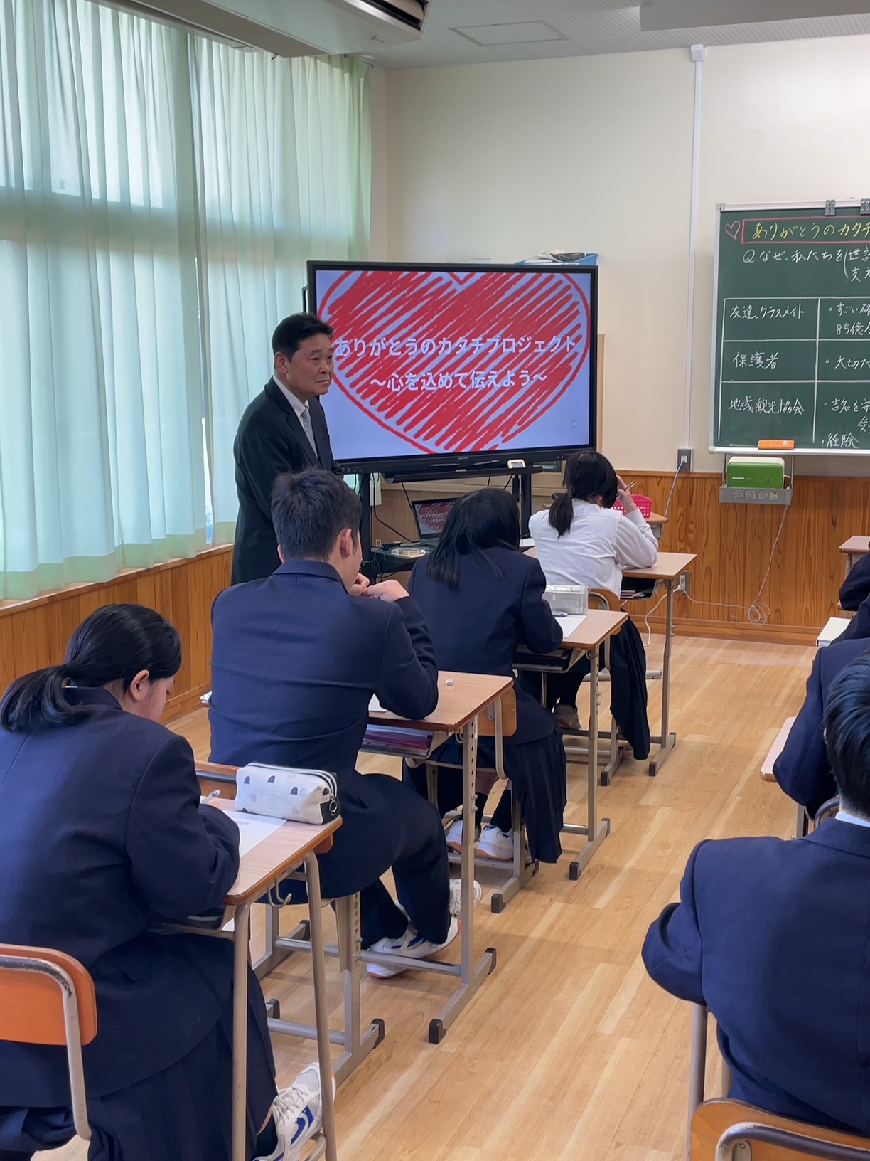 学校訪問のようす５