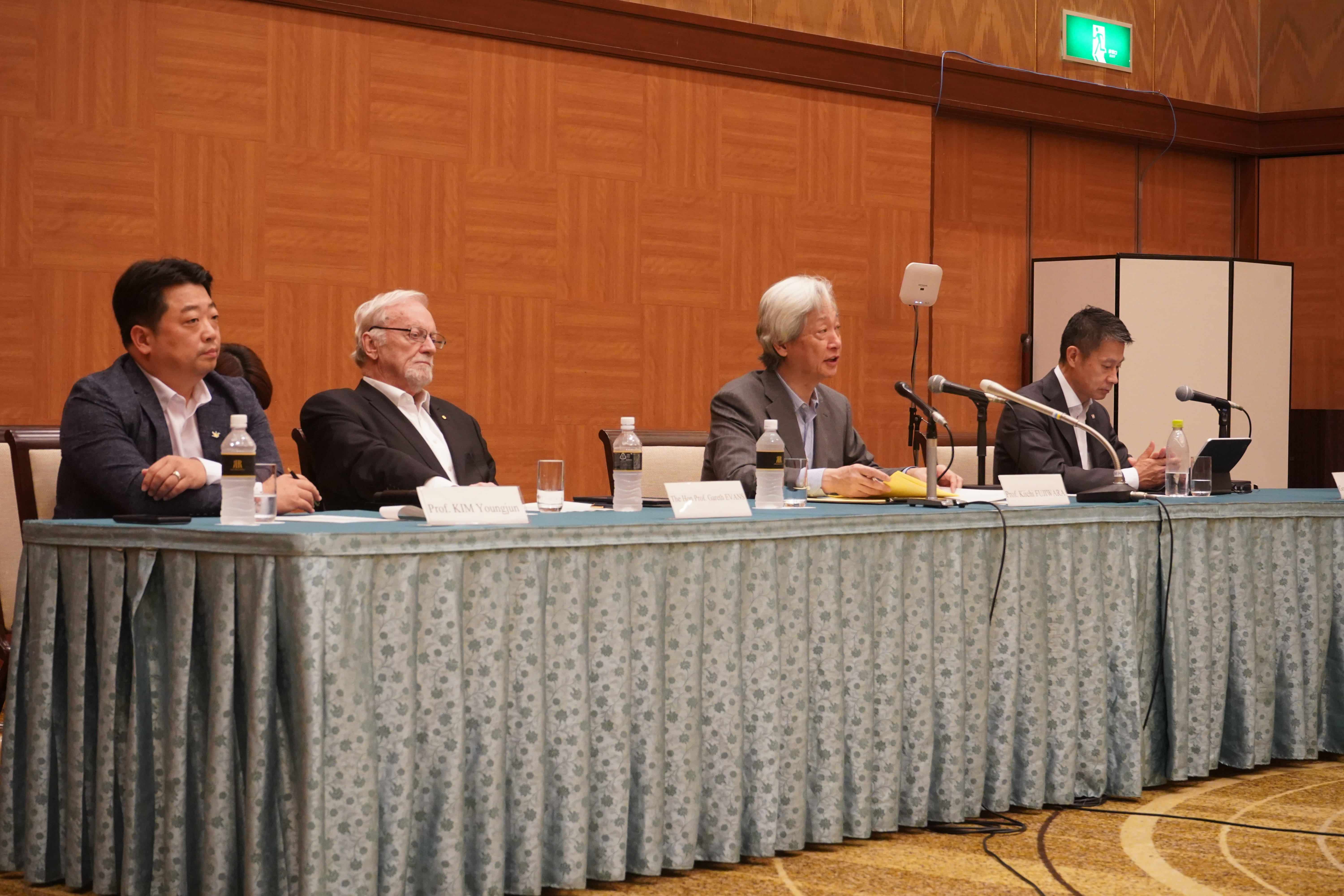 The press conference for “Hiroshima Round Table 2024”