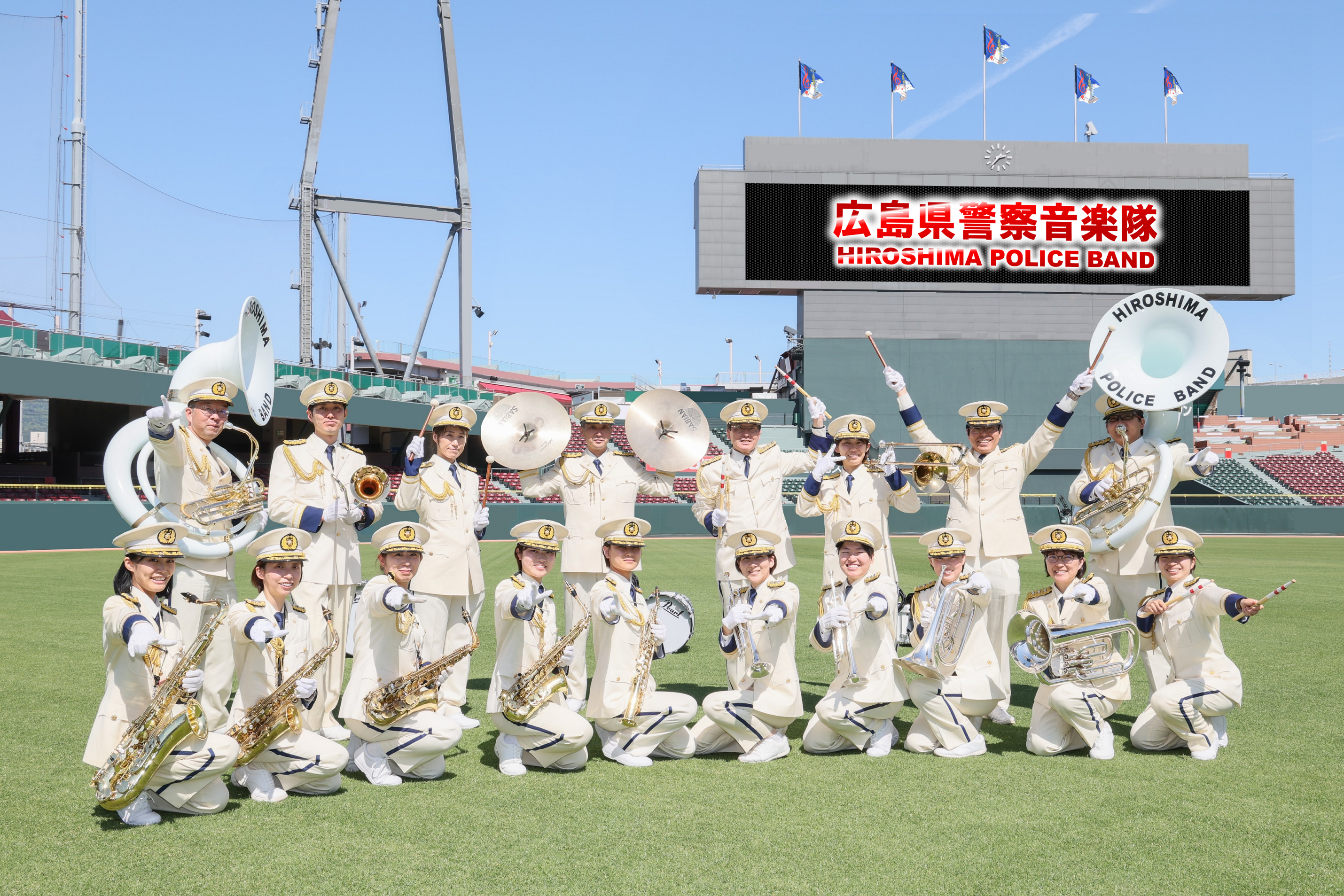 音楽隊員集合写真