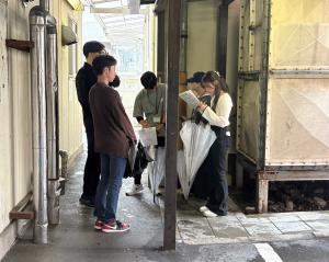 フィールドワークの様子