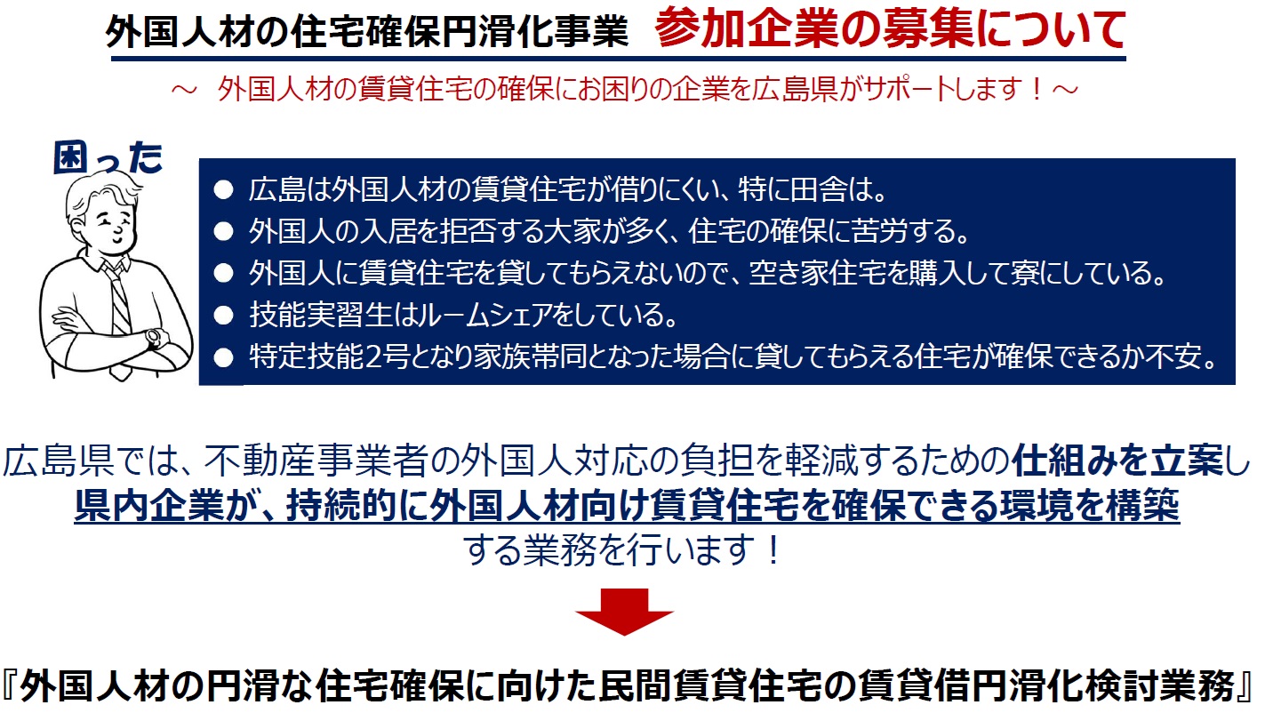 参加企業の募集