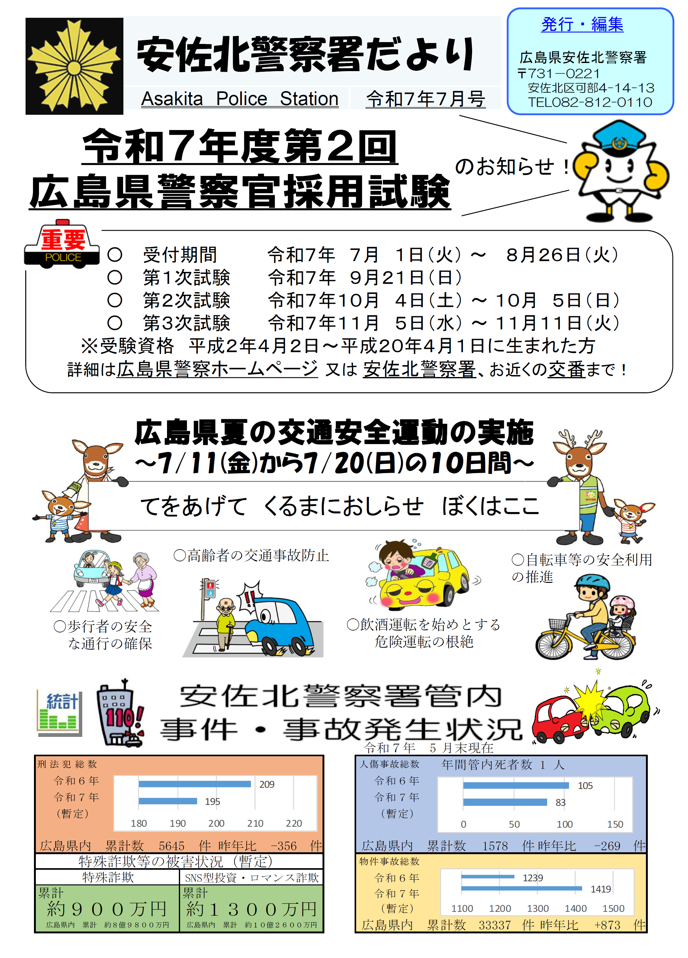 安佐北署広報紙