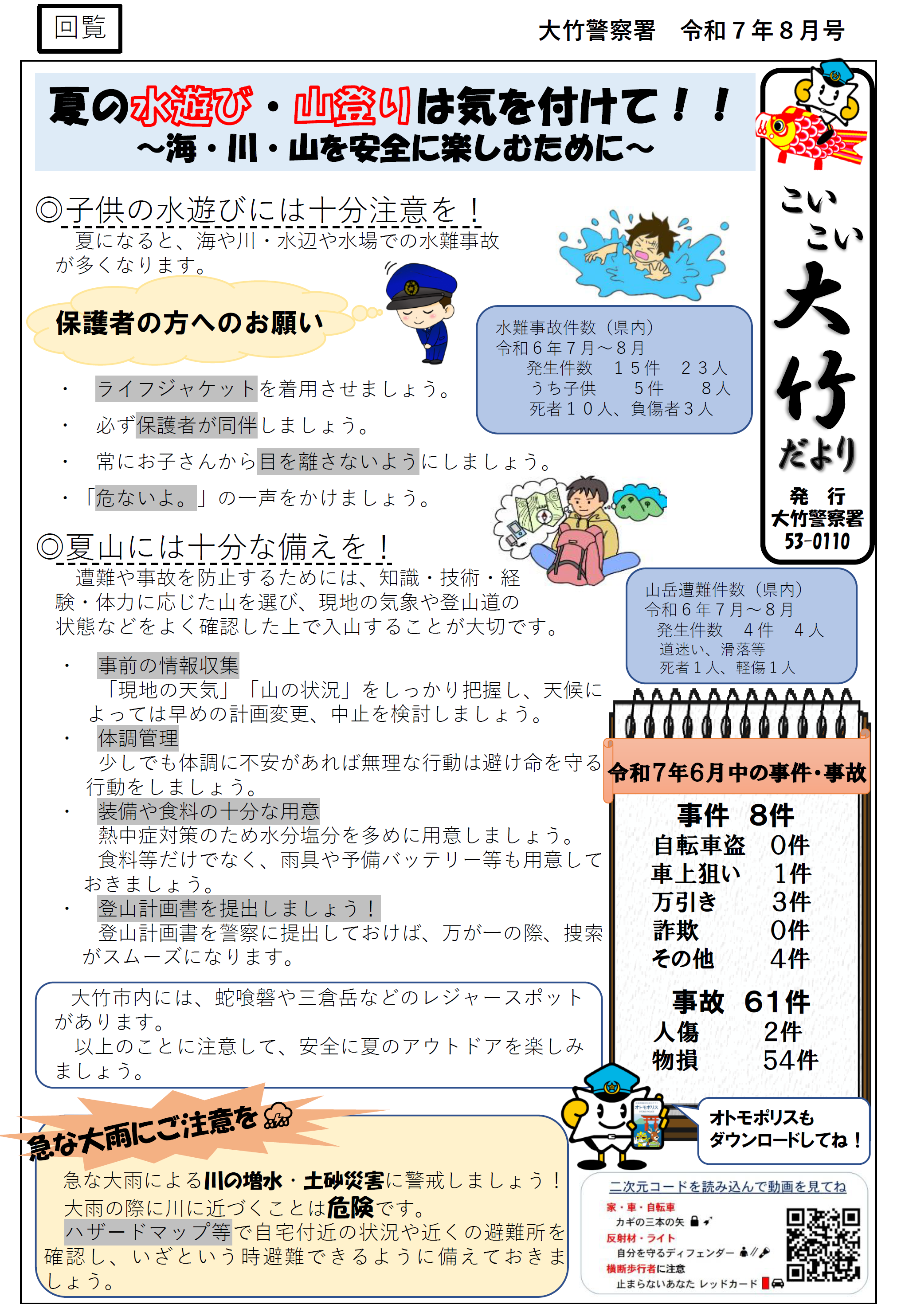 大竹署広報紙