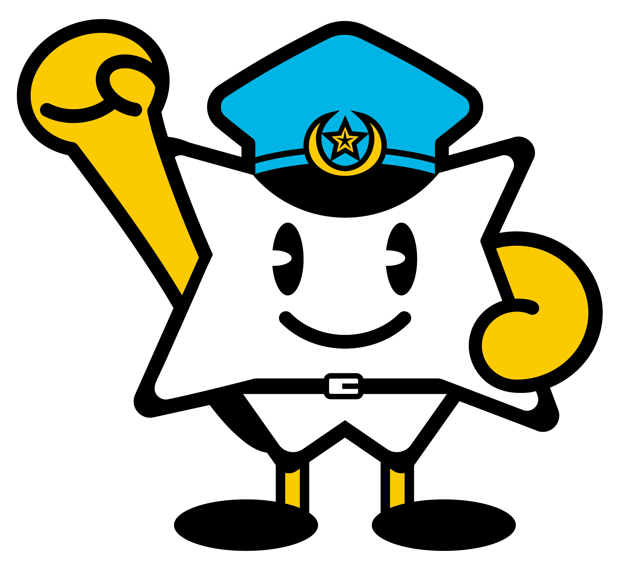 メイプル君ガッツポーズ
