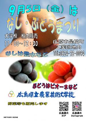 なしぶどう祭り