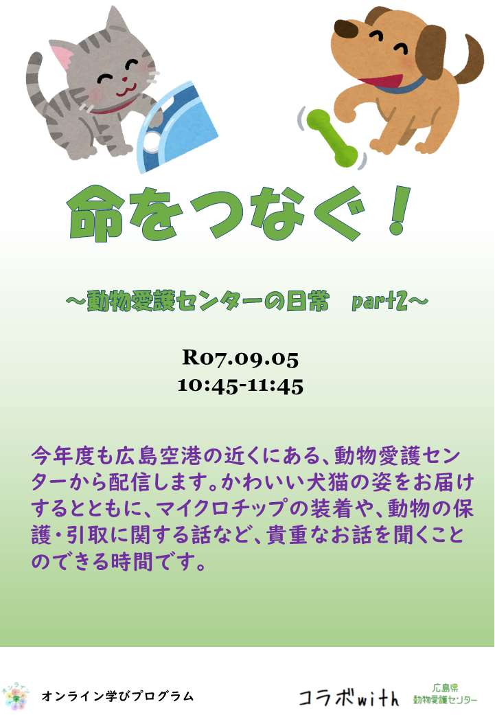 動物愛護センターの日常