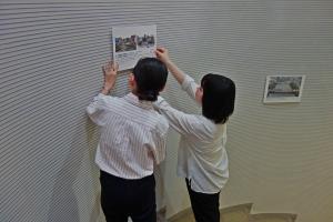 らせん階段展示2