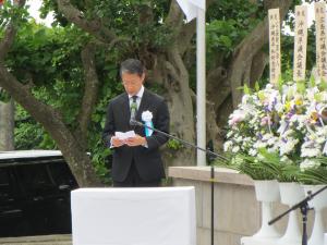 知事式辞