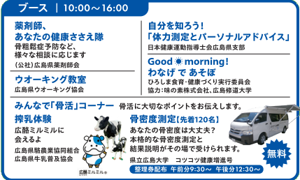 ブースの内容